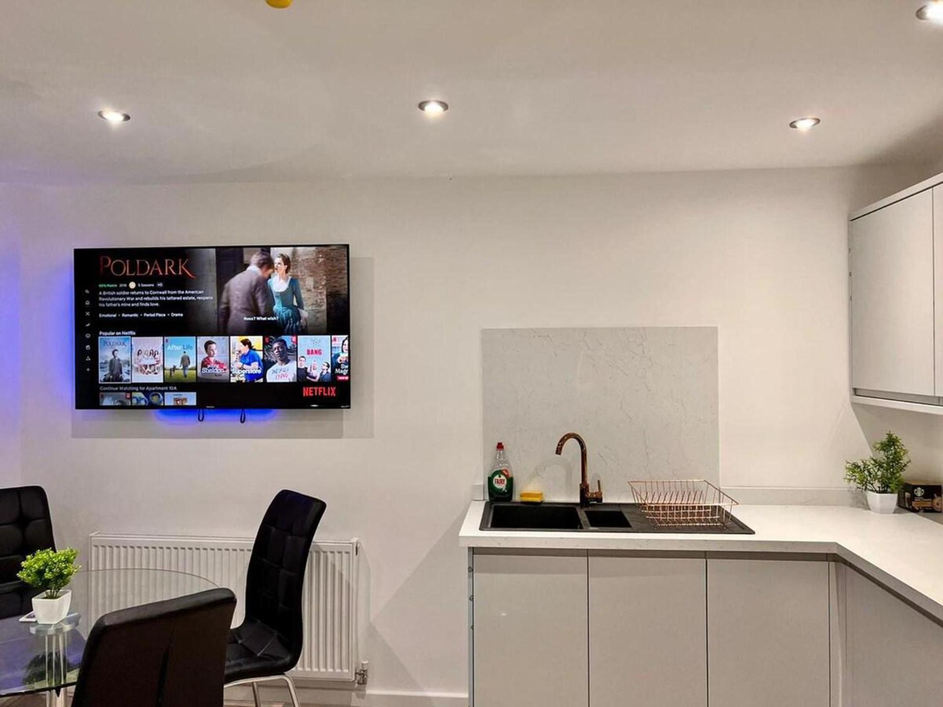 Impeccable 2-bed Apartment-en-suite Liverpool