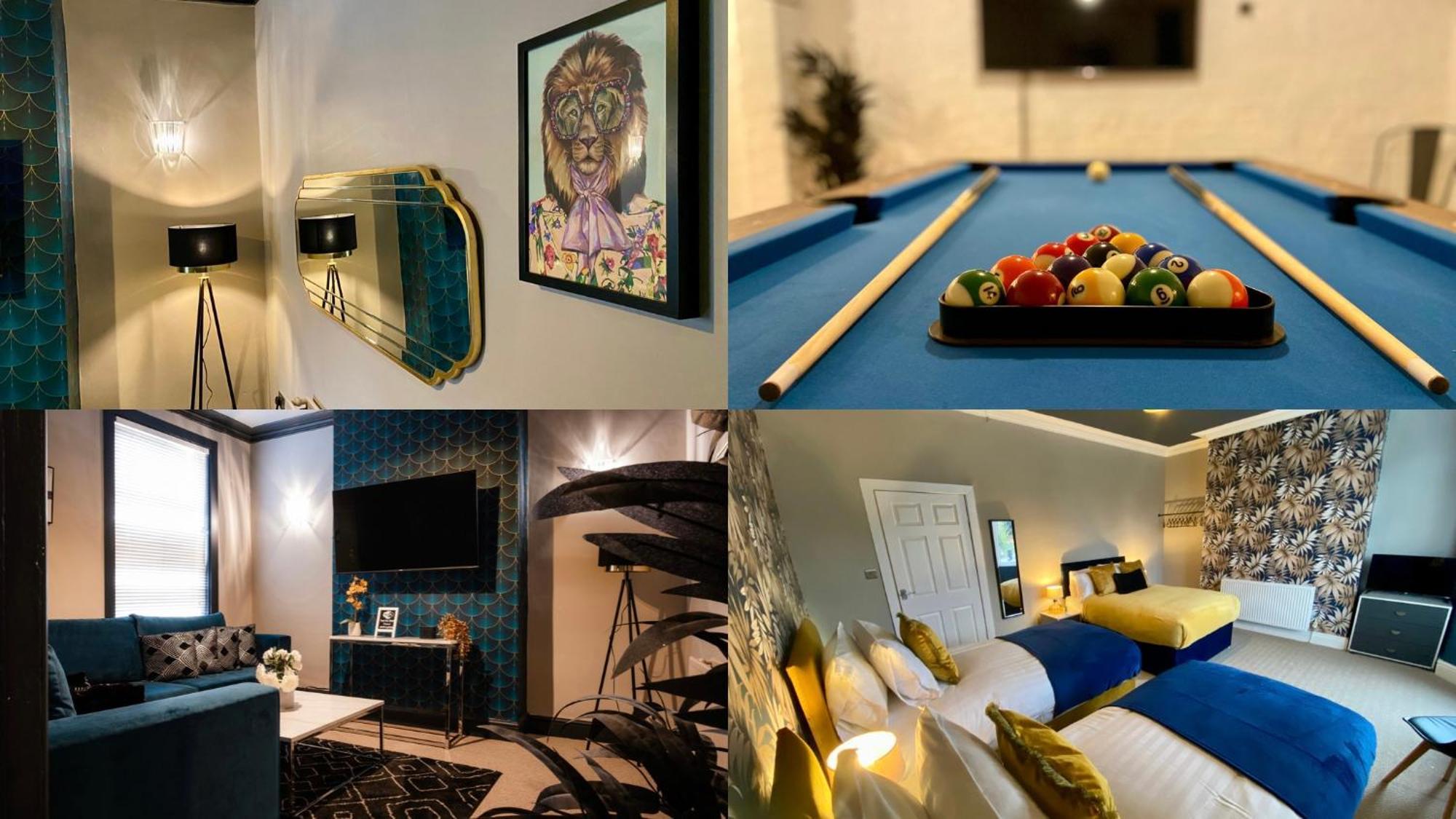 Entire Modern House Liverpool, 6 Bedrooms Holiday home *