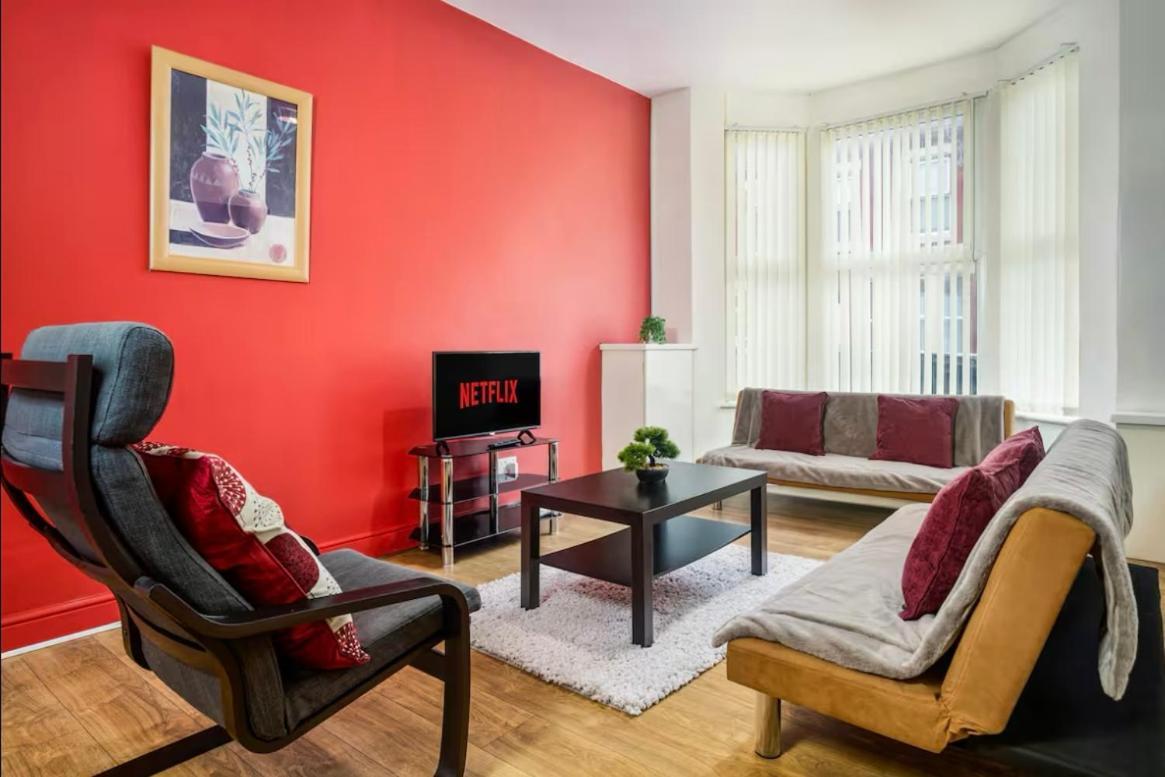 New 6-Bed House Close To Anfield Stadium & City Liverpool