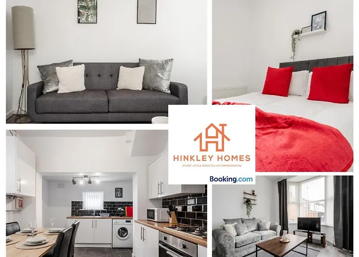 Stylish Home 8 Guests - Liverpool - Free Wifi & Parking By Hinkley Homes Short Lets & Serviced Accommodation