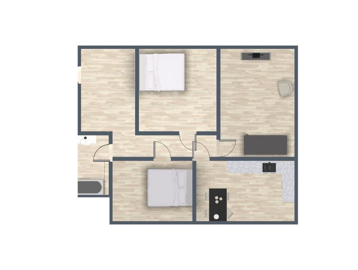 Air Host And - Mason House, 2 Bedrooms, Heart Of One Apartment *